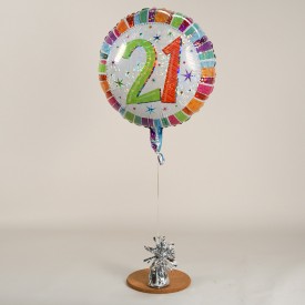 21st Birthday Balloon