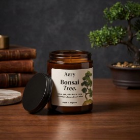 Aery Bonsai Tree Jar Candle