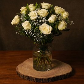 The Flower of Love - White