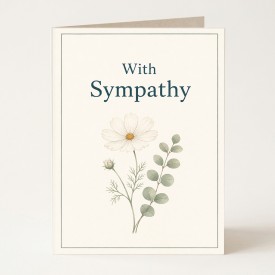 Sympathy Greeting Card