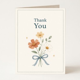 Thank You Greeting Card