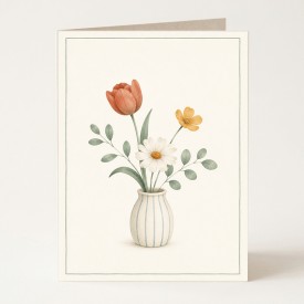 Fleur Greeting Card