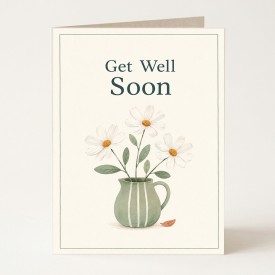 Get Well Greeting Card