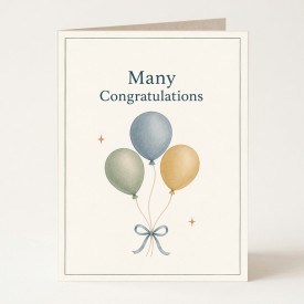 Many Congratulations...